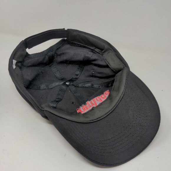 Popular Mechanics Men's Strapback Hat Black Embroidered Logo - Picture 8 of 9